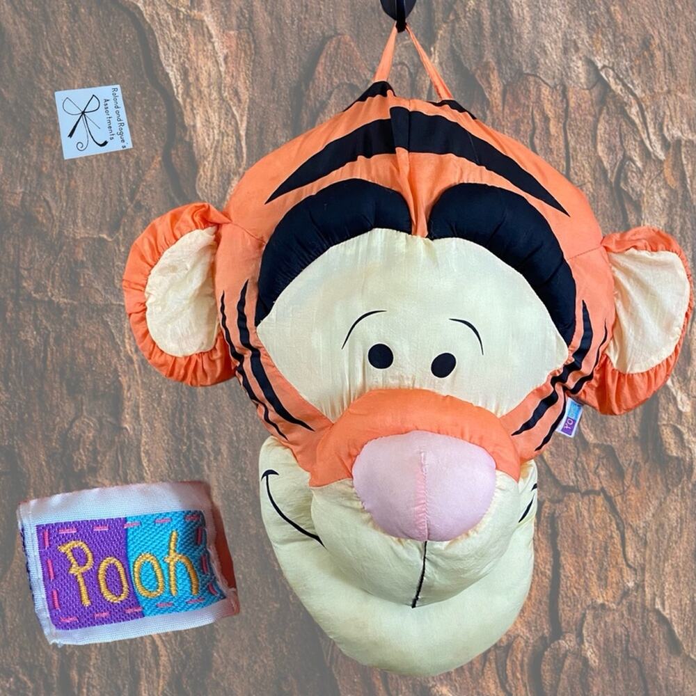 Disney Pooh Tigger Plush Nursery Home Wall Hanging